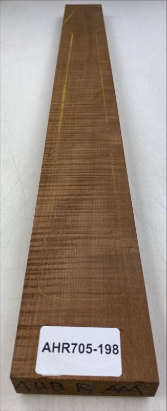 Neck Sycamore / European Maple, curly, roasted 3A, 890x98x26mm Unique Piece #198